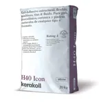 Gel‑Adhesivo estructural, altamente flexible, multiuso, tixo & fluido, H40 Icon de Kerakoll. Blanco. 20 Kg